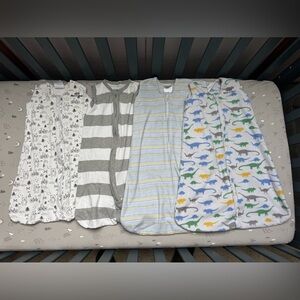 Halo Kids Sleep Sacks - Gray, Blue, White, Green